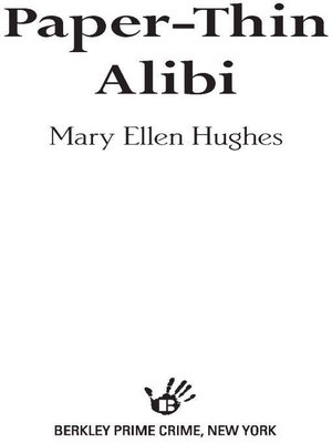 cover image of Paper-Thin Alibi